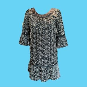 Betsey Johnson Y2K shift dress with pockets